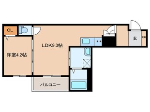 F asecia hkの物件間取画像